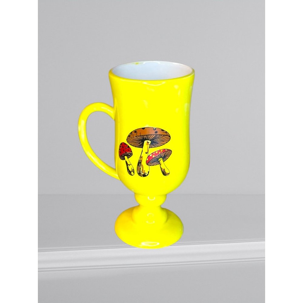 MCM Ceramic Mushroom Beverage Holder, cup.